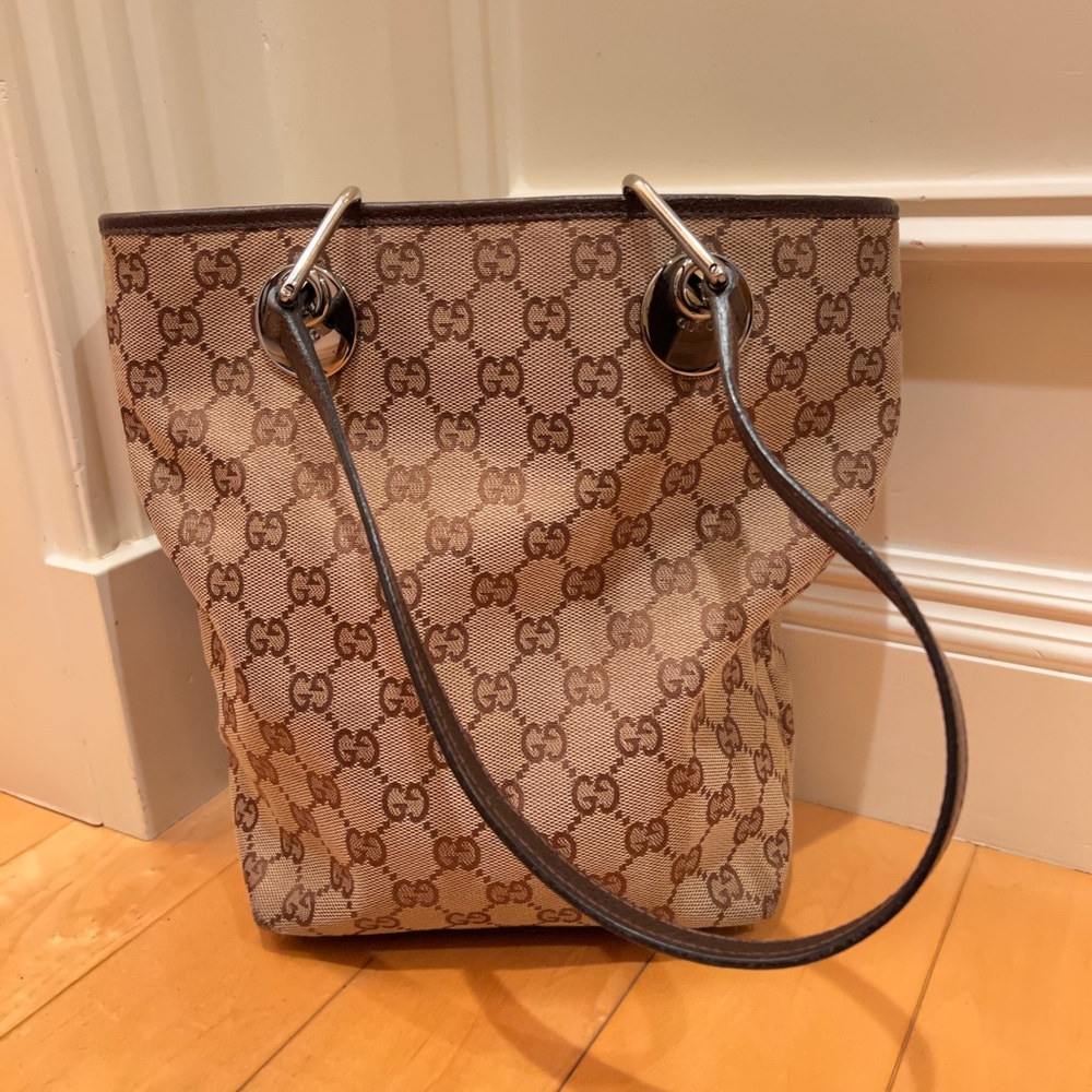 Gucci tote shoulder bag second hand